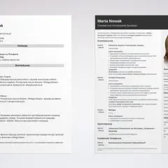Marta Nowak, koordynatorka sprzedaży, przedstawia swoje argumenty w wniosku o podwyżkę wynagrodzenia, podkreślając doświadczenie i osiągnięcia.