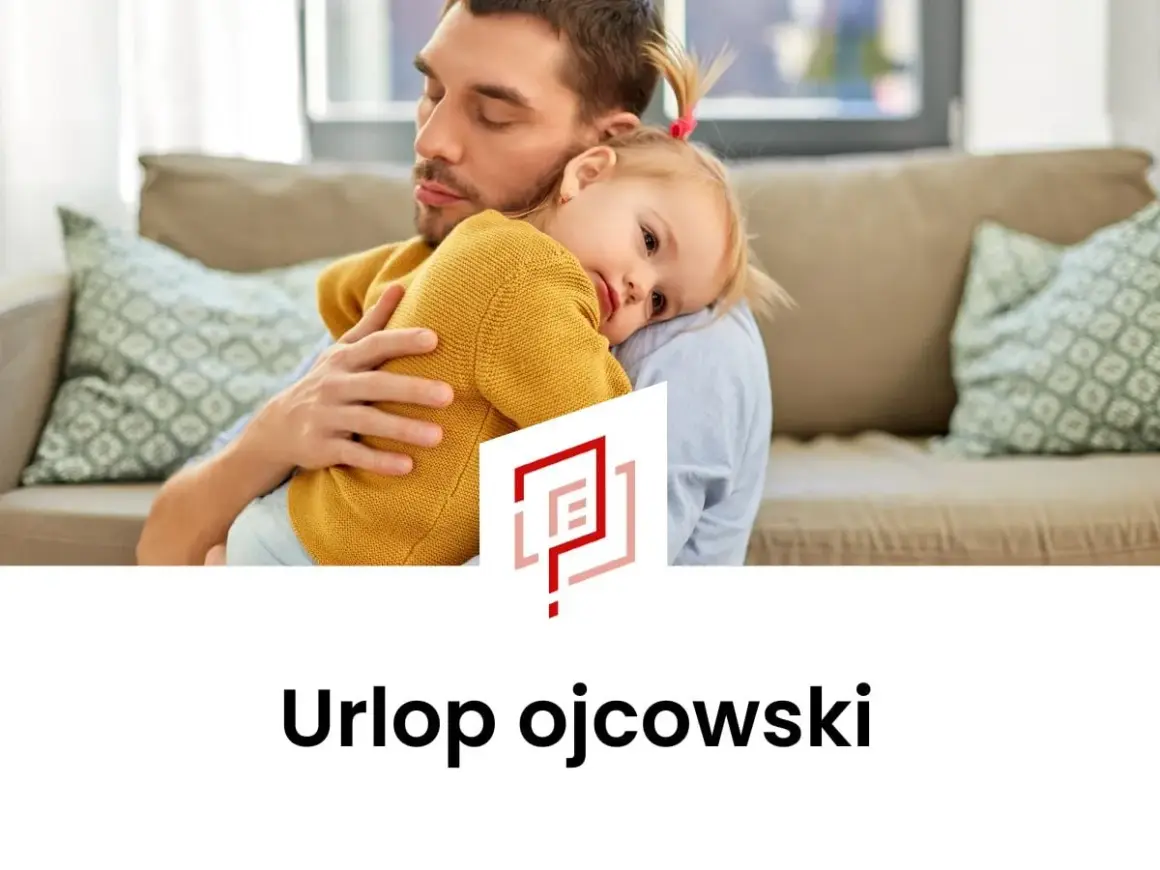 Ojciec tuli córeczkę, czując ile jest tacierzynskiego. Czas na urlop ojcowski.